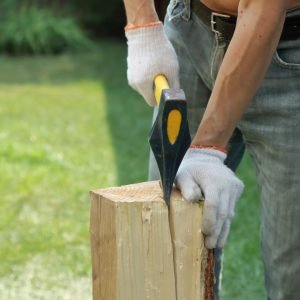 gant de protection pour bucheron