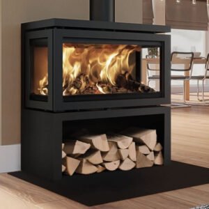 poele bois vidar triple large store